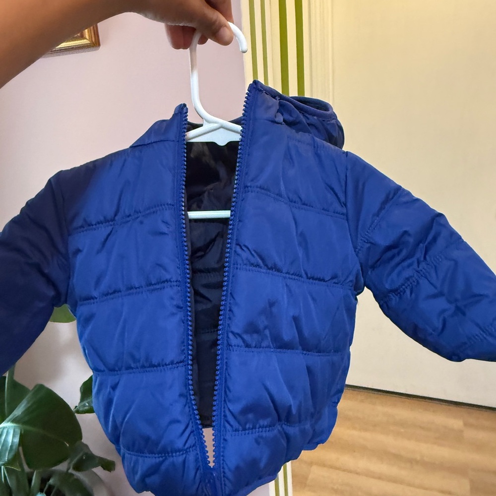 Janie and Jack Royal Blue Puffer Jacket